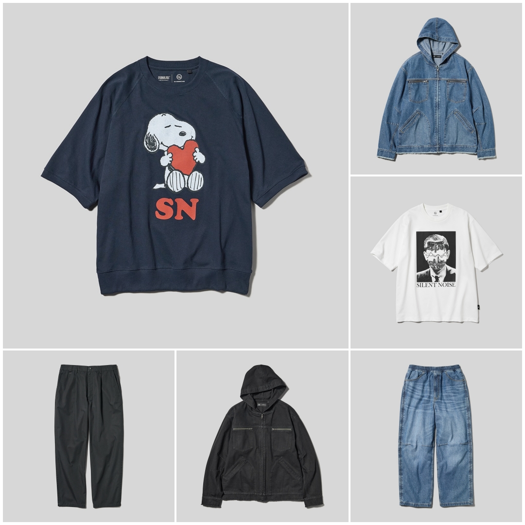 스누피가 뱀파이어가 됐어요 — GU × UNDERCOVER × PEANUTS 트리플 콜라보