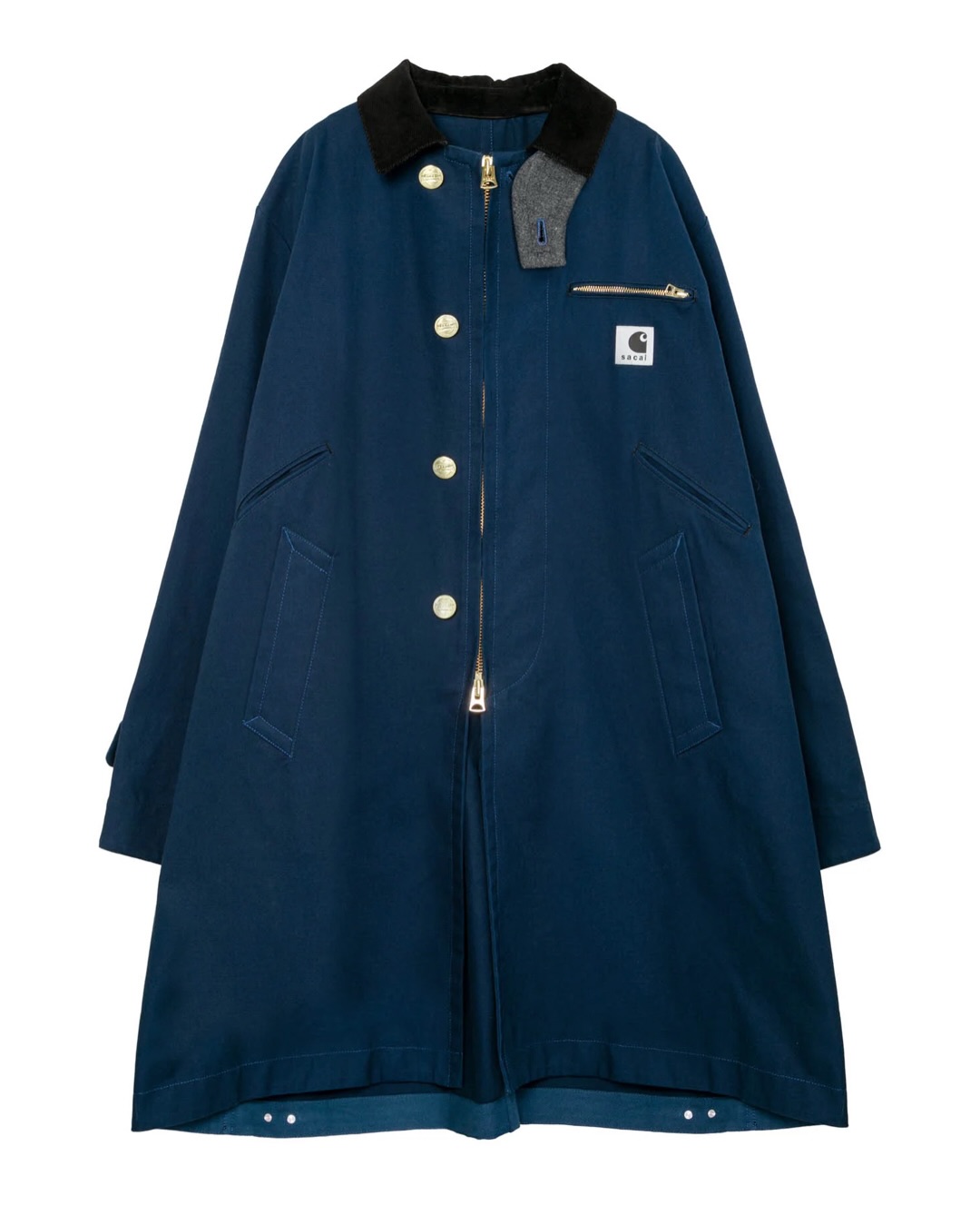 sacai × Carhartt WIP 2026SS 워크웨어가 예술이 되는 순간 — sacai × Carhartt WIP 네 번째 이야기