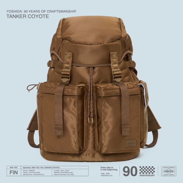 PORTER / 吉田가방 — 90년의 마지막 선물, 「TANKER COYOTE」
